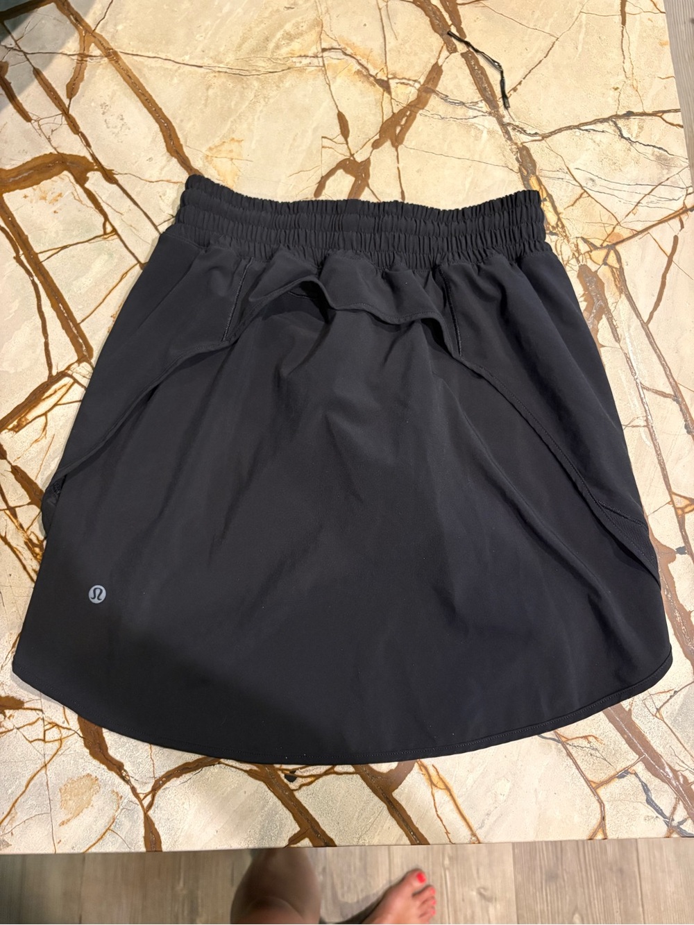 lululemon athletica golf Black Athletic Skirt